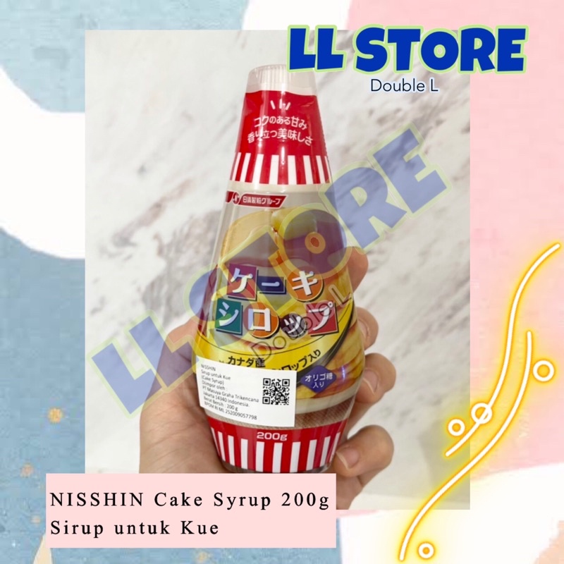 

NISSHIN Cake Syrup 200g sirup kue hotcake