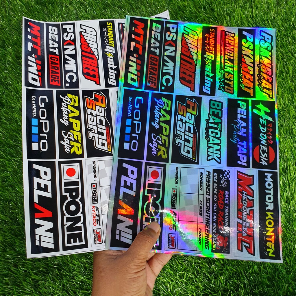 Sticker Racing Beat Stiker Motor Beat Variasi