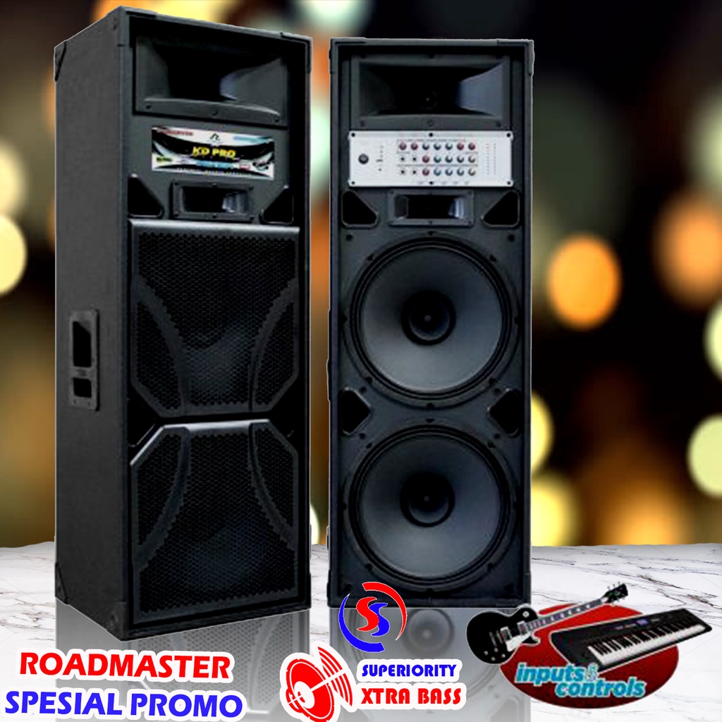 KHUSUS JATIM !!!! SPEAKER BLUETOOTH ROADMASTER KD PRO 212 MIX USB BLUETOOTH GRATIS SERVICE 12 BULAN