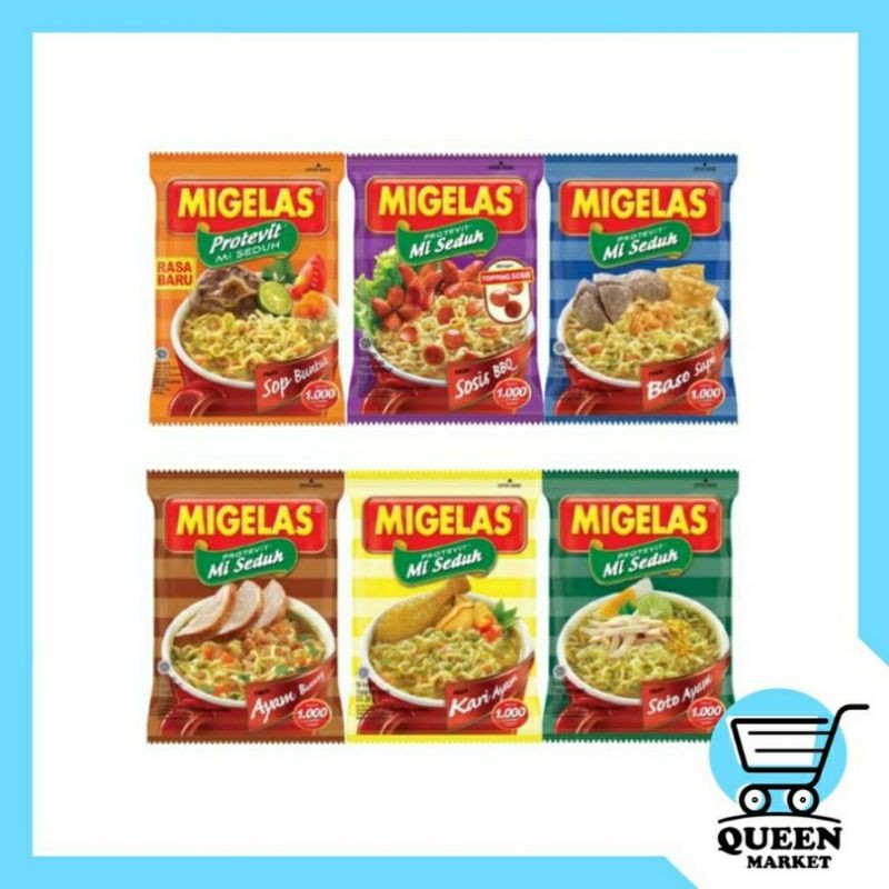 Mie gelas rencengan. All variant isi 10 bungkus