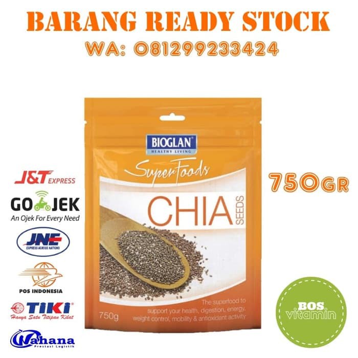 

Bioglan Super Foods Chia Seeds 750 gr 750gr 750 gram