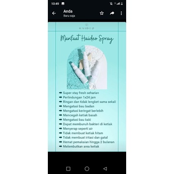 Haideo Spray