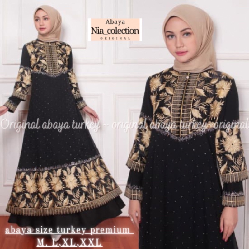 abaya turki abaya turkey abaya hitam abaya original gamis arab gamis hitam syari dres kondangan syar