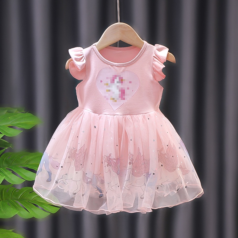 Juragan Junior [COD] Dress CORNY Anak Perempuan Rok Tutu Import M-5XL