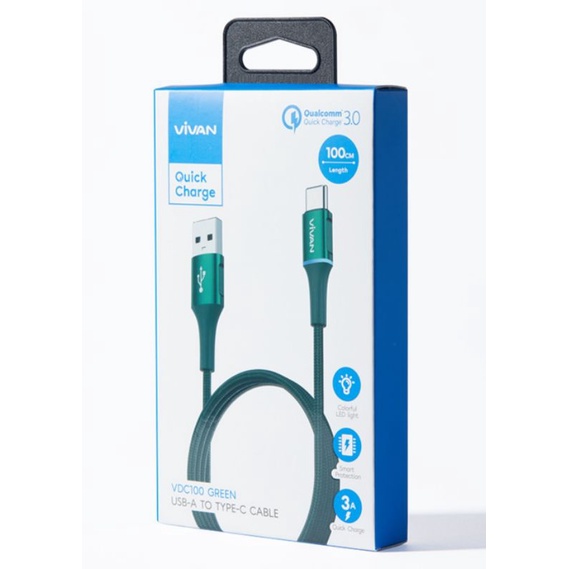 VIVAN Data Cable VDC100 Green