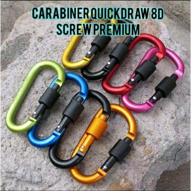Carabiner screw besar