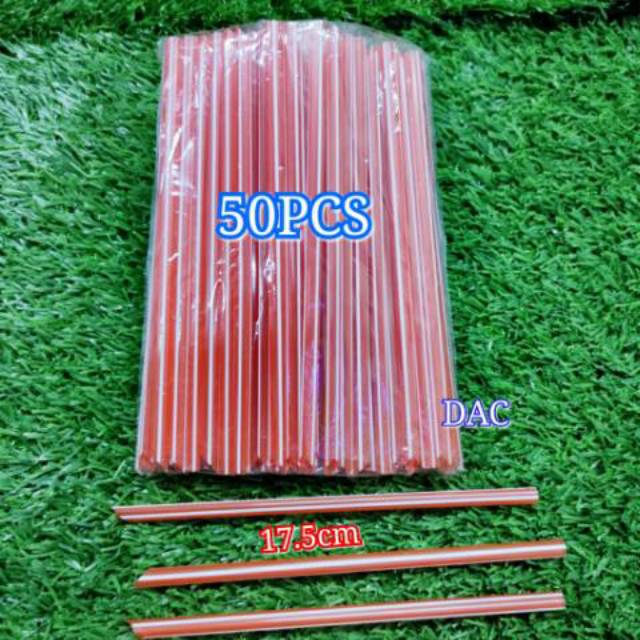 

Sedotan 6mm Bubble kecil Teh Poci Jus ISI50PCS