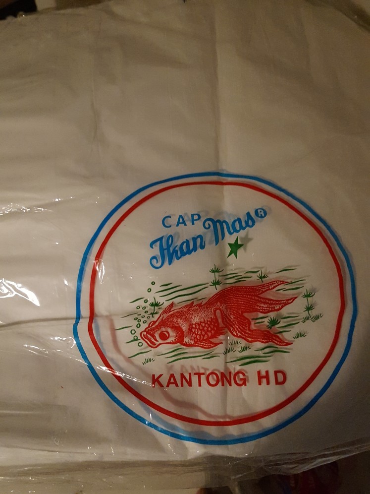 Kantong Kresek Tebal Putih Ukuran 40 / Kantong Plastik Hd 500 Gram