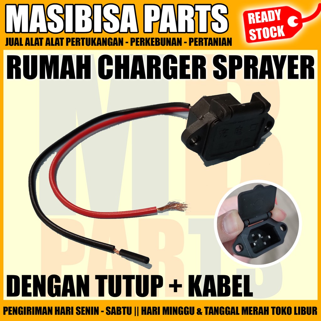 RUMAH CHARGER / CAS KNAPSAK AKI / SPRAYER ELEKTRIK