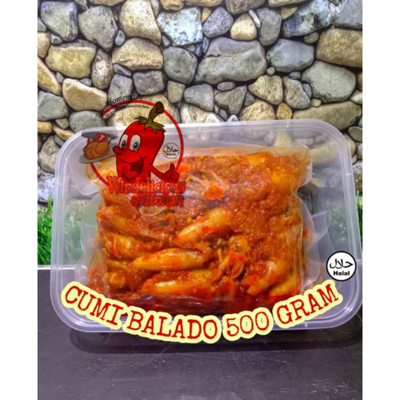 PROMO CUMI BALADO 200 GRAM / CUMI TUMIS SAMBAL / CUMI PEDAS / CUMI ASIN