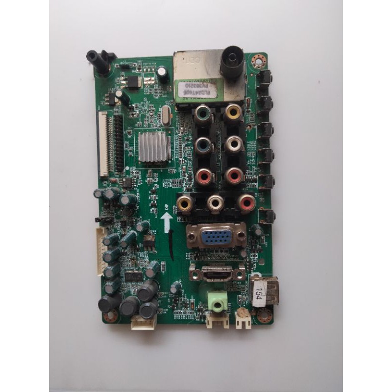 MB-mainboard-mobo TV POLYTRON 24T605