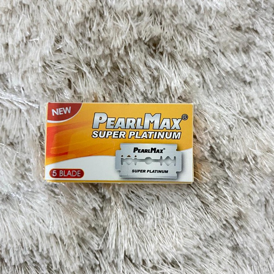 ORIGINAL SILET CUKUR PEARLMAX PLATINUM UNTUK BARBERSHOP-PEARLMAX KUNING