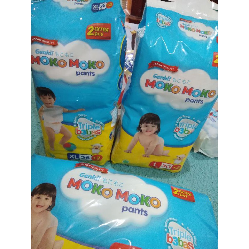 Genki Mokomoko Moko moko pants