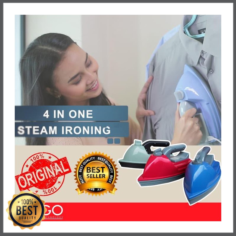 Alat Electronik -  Setrika Uap Mago Turbo Steamer - Biru VB-1287-1191