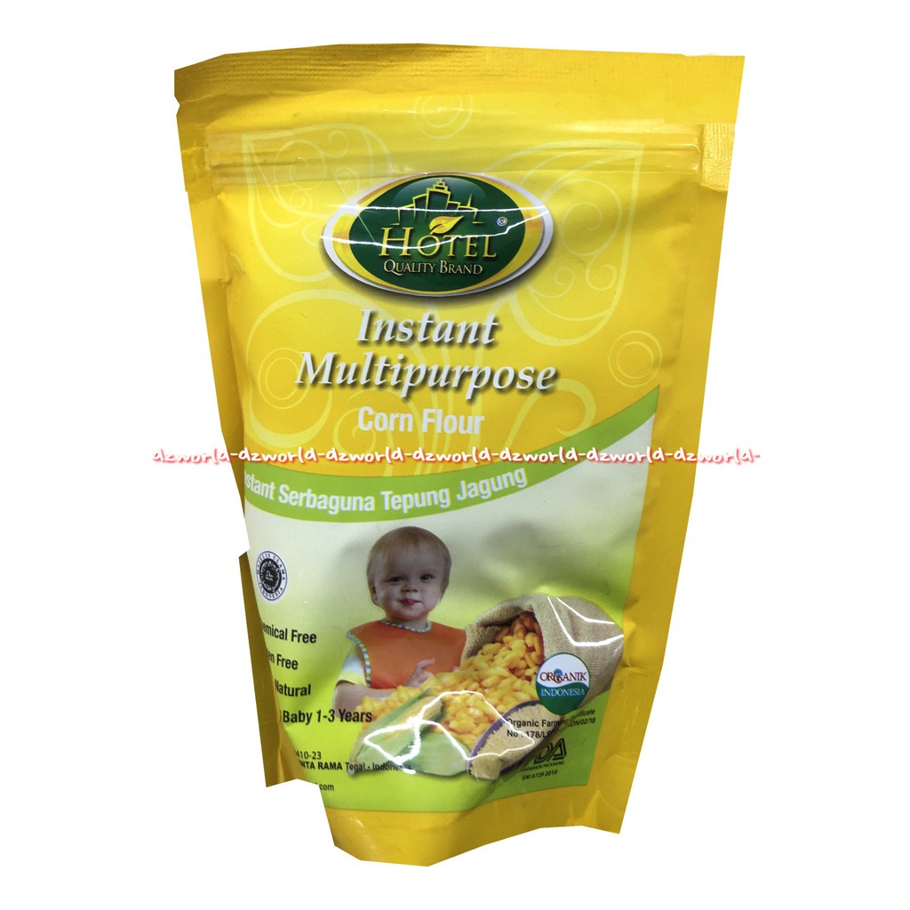 Hotel Instant Multipurpose Black Rice Flour Makanan Instant MPASI 120gr