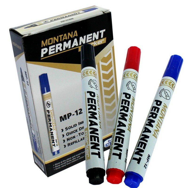 

SGBJM 0529 (TINTA BISA ISI ULANG) Spidol Permanent Montana/V-TRO