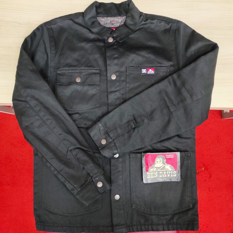 Jaket Pria Original DC Ben Davis Front Snap Canv (KVJO)