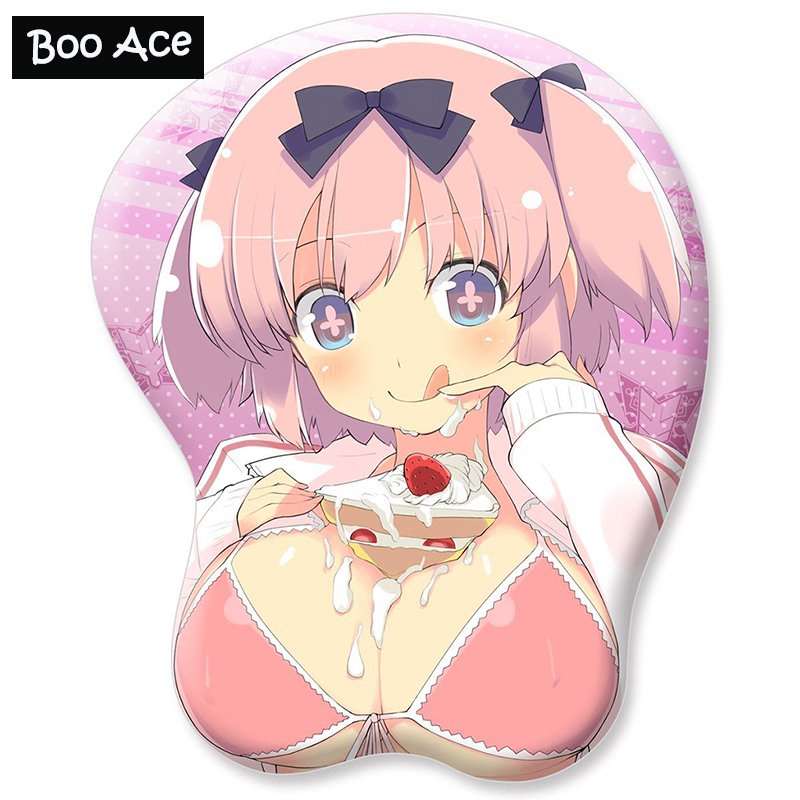 Senran Kagura Lark Anime 3D Oppai Mouse Pad Wrist rest
