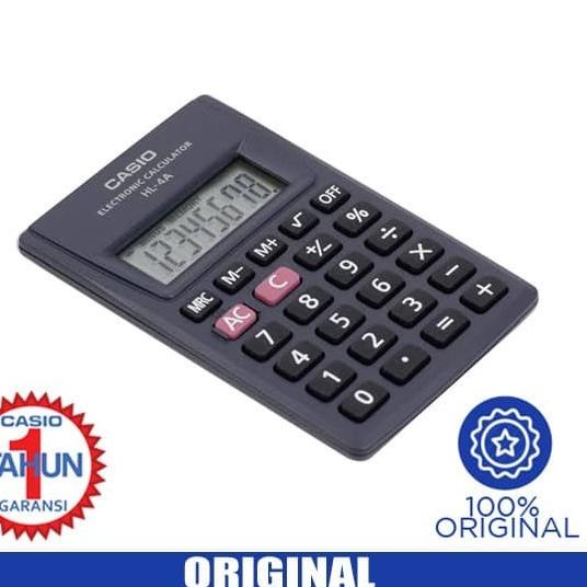 

☛ Calculator CASIO HL 4A ❇