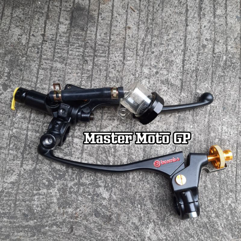 master rem classic Handle kopling kiri classic manual master rem tabung Br€mbo italy klasik master rem tabung MX Satria fu Rxking Vixion tiger sonic Cb R25 ninja klx CRF