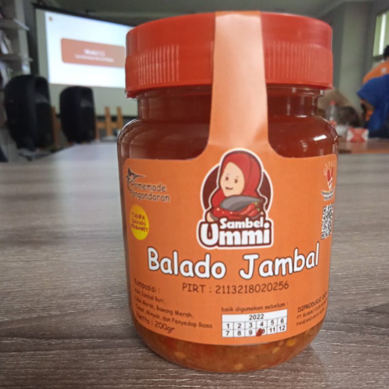 

sambel ummi variant balado jambal 200gr