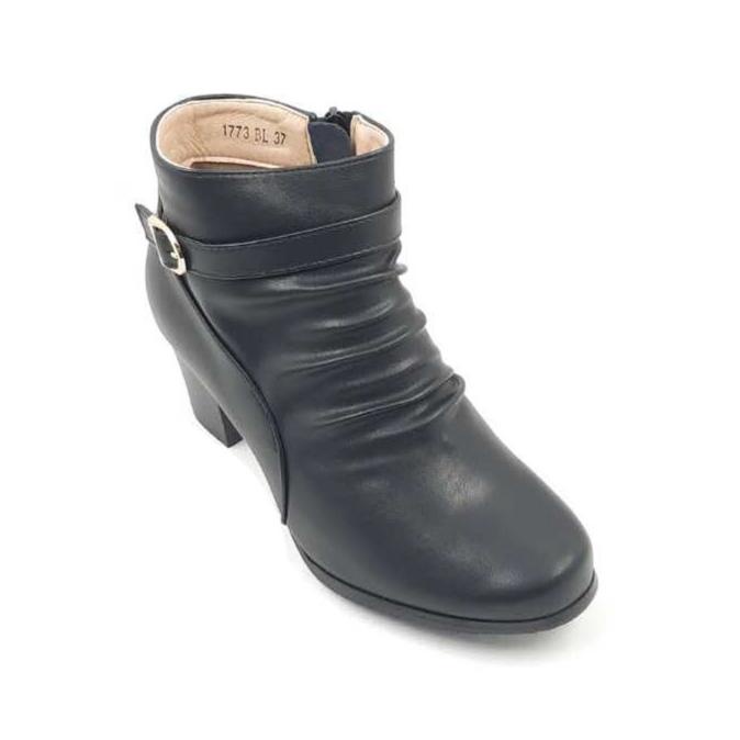 PROMO Laviola Shoes - Sepatu Boots Wanita - 1773 LSK BLACK