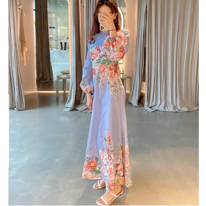 2220 DRESS JULIA MAXI Pakaian IMPORTIR GAMIS PREMIUM FASHION Baju Wanita Impor MURAH IMPORT