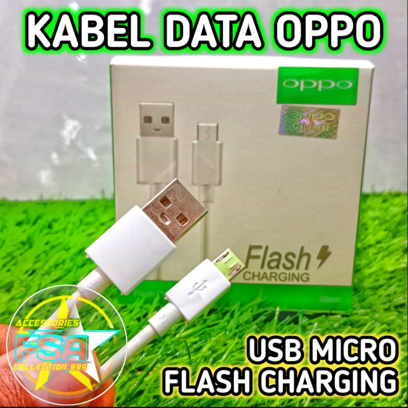 Kabel Data OPPO Micro Usb Original Flash Charging