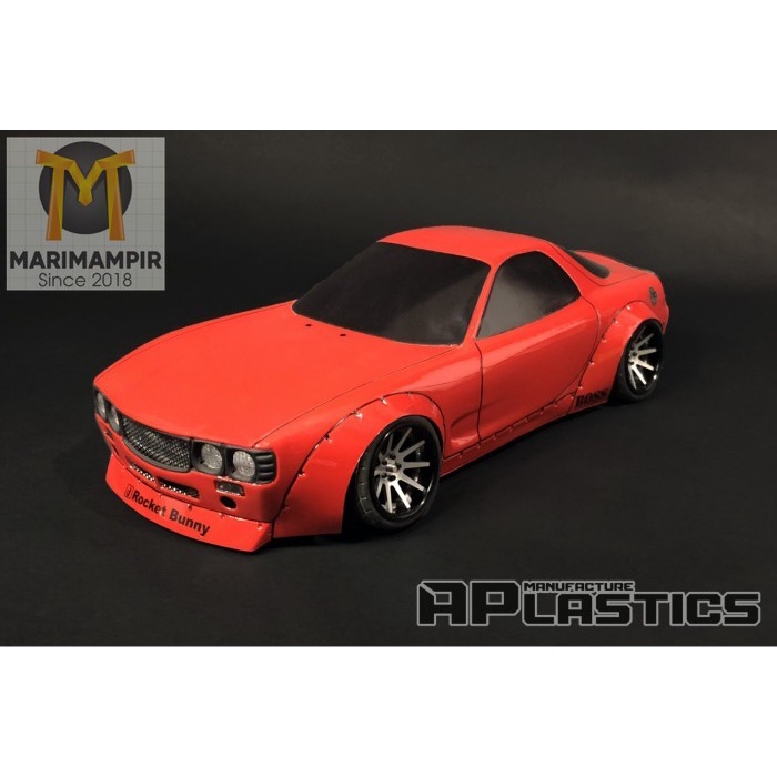 Marimampir APLASTICS RC MAZDA RX7 FD BOSS CLEAR BODY (194/200MM)
