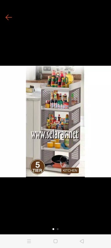 Rak Susun Plastik 5 Susun Olymplast Rso 05