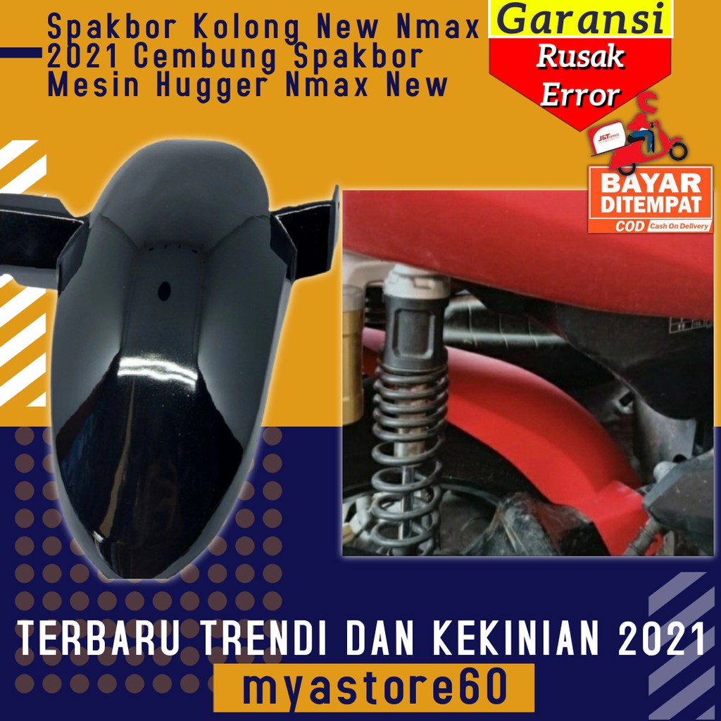 Spakbor Kolong Cembung Spakbor Sepakbor Mesin Hugger Aksesoris Variasi Yamaha New Nmax 2021