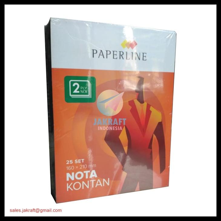 

Buku Nota Bon Kontan Paperline Besar 2 Rangkap Ncr Murah Praktis Laris Kode 847