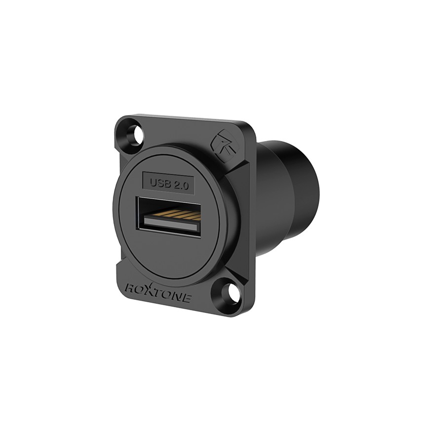 SOKET USB 2.0 ROXTONE RAU2D-B - SOCKET USB 2.0 ROXTONE RAU2D-B