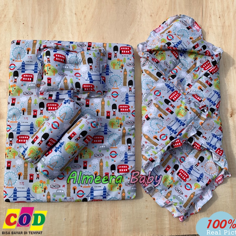 Kwalitas Premium Kasur Bayi Matras Bayi Bantal Guling Bayi Tempat Tidur Bayi Badcover Bayi Selimut Bayi Tebal Almeera Baby and Kids