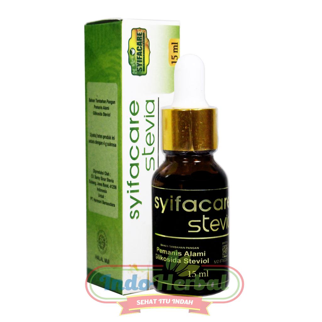 STEVIA SYIFACARE 15ml - Pemanis Alami Pengganti Gula - Non Kalori