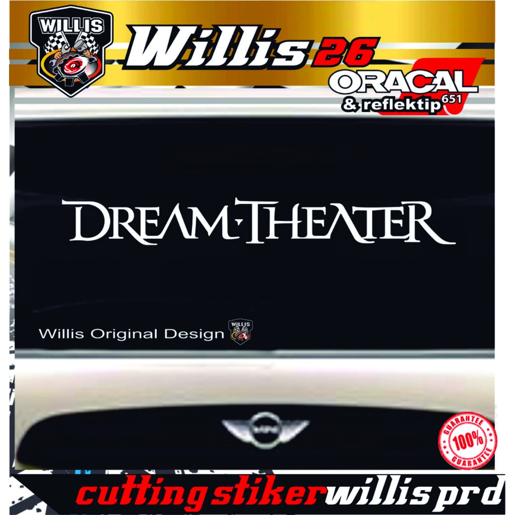 Sticker Stiker Musik Band Dream Theater
