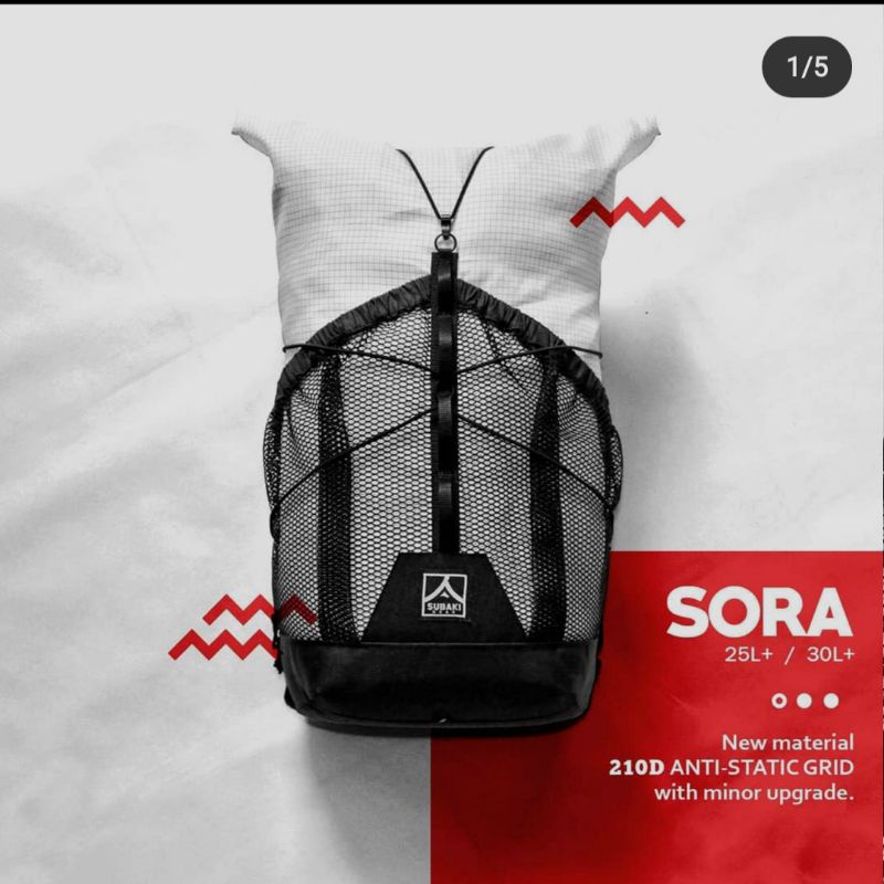 Backpack Tas Ransel Carier Ultralight SUBAKI SORA 30L