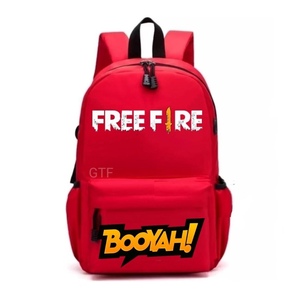 RANSEL ANAK BOYAH FREE FIRE/RANSEL BERANAK/TAS BERANAK/TAS ANAK/TAS SEKOLAH/RANSELMURAH/SEQUIN