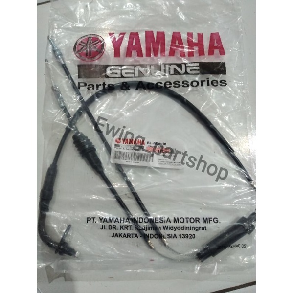 Kabel Gas tali gas karburator Original Yamaha Motor Jupiter MX Old/Lama Cabang2
