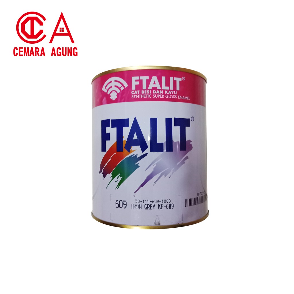 

Cat Minyak FTALIT Iron Grey KF-609
