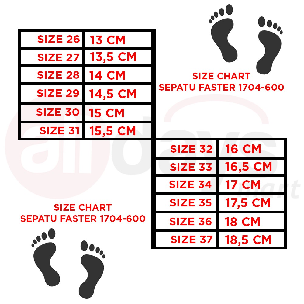 Faster Sepatu Sneakers Anak Laki-laki 1704-600 AB 31-36