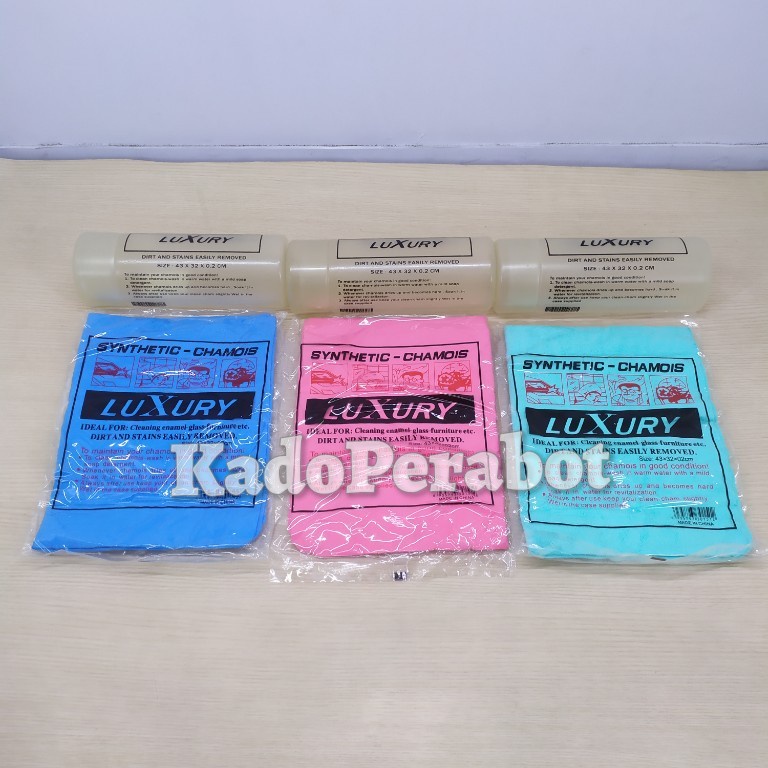 Lap kanebo MURAH - kanebo kuning tebal - kanebo lap motor