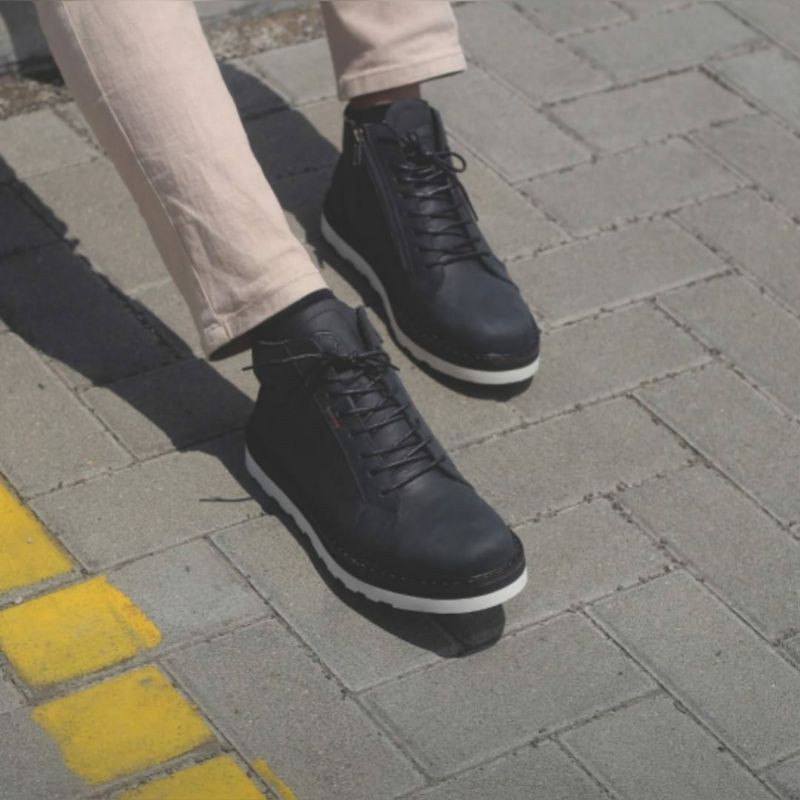 BRADLEY'S BALDEV - Sepatu Boots Pria 100% Original Kulit Asli