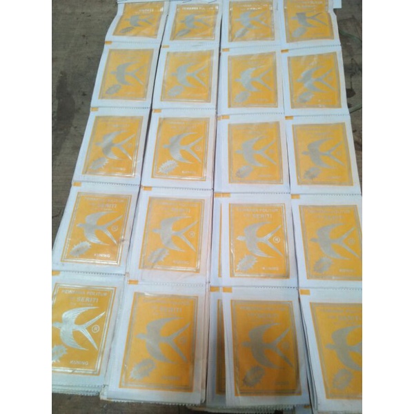 

Pewarna Politur Seriti Kuning perSachet