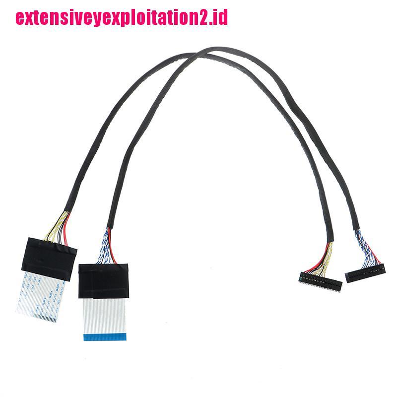 &lt; E2id &amp; &gt; Ffc Kabel flat flexible LVDS 30P-D8 2 Model Untuk Besar