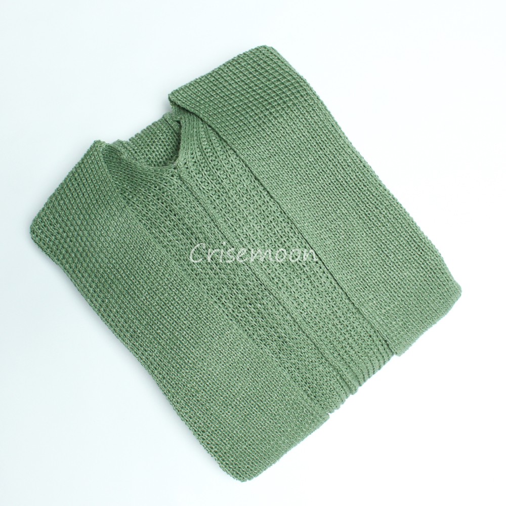 Long cardigan rajut oversize / cardigan Rajut panjang / Cardigan Rajut Longcardy Oversize Tebal-MINT