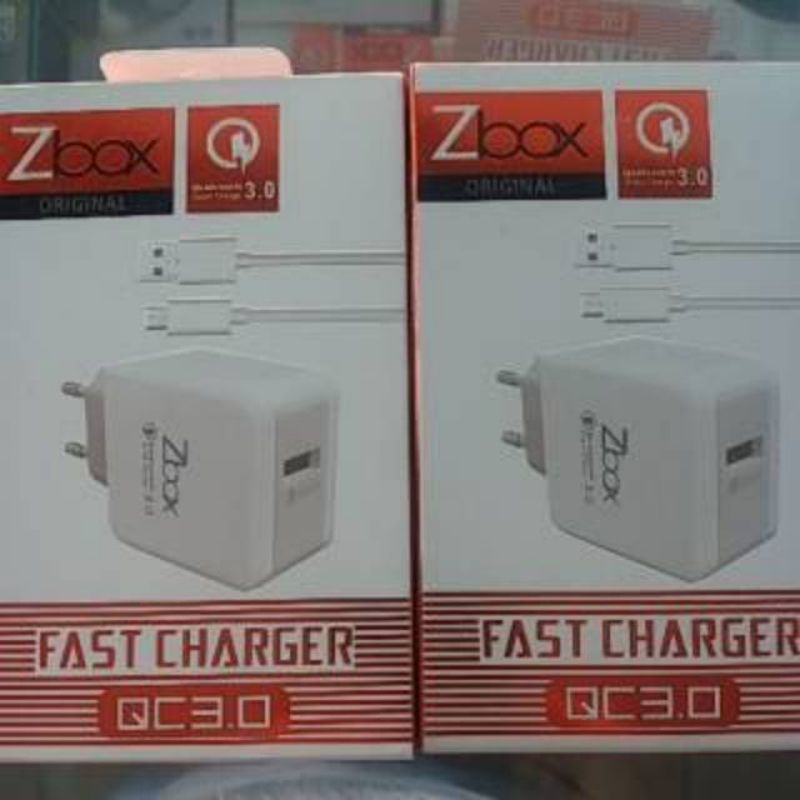 [Z-BOX] QC3.0 CHARGER MICRO USB FAST CHARGER