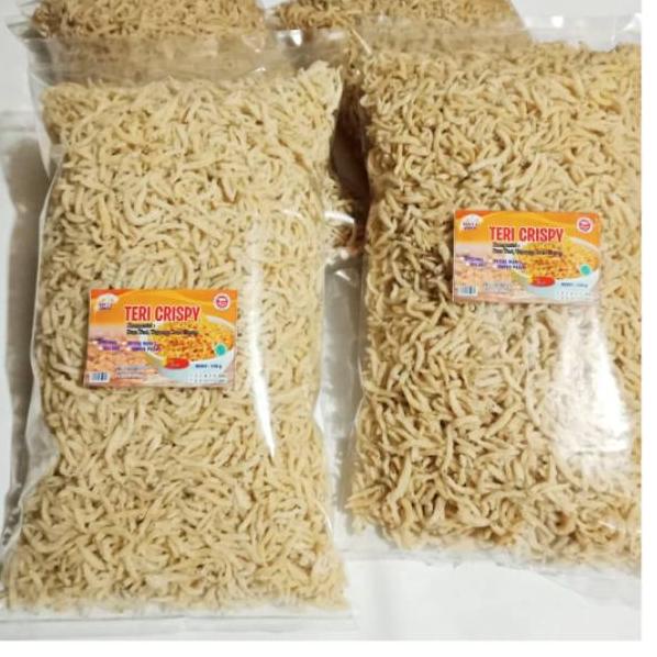

[KODE QQMA9] Netto 1KG Teri Crispy Kualitas Super - Teri Krispi Non Msg & Non Pengawet | Teri Nasi Medan Crispy