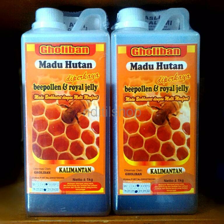 

Madu Hutan Kalimantan Gholiban Plus Bee Pollen Dan Royal Jelly 1 Kg