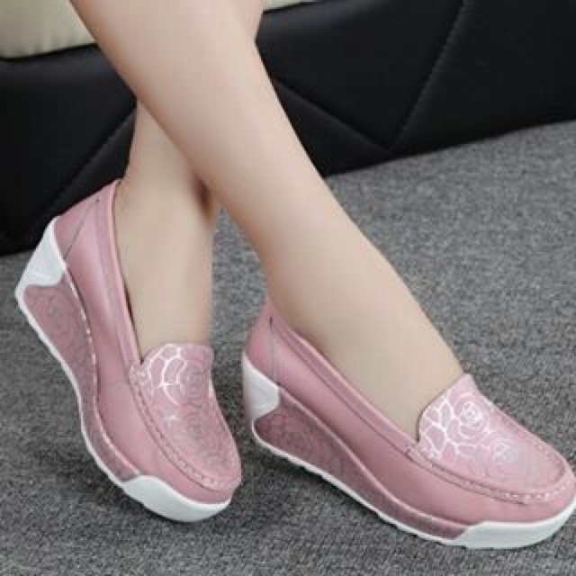 Sepatu Wedges Wanita Import